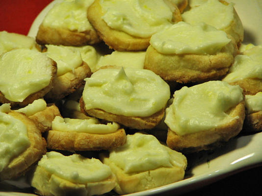 boter meltaways met citroen berijpen