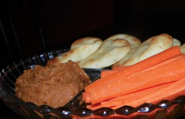 pittige pinda dip