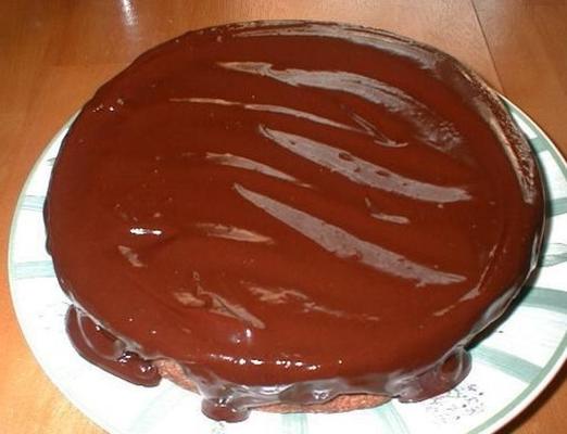 geen-dooier chocolade toffees cake