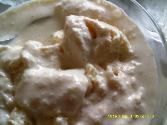 citroen kaneel bevroren yoghurt