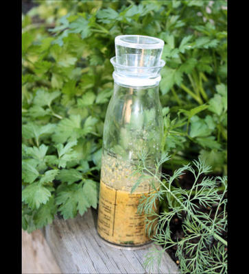 koriander vinaigrette