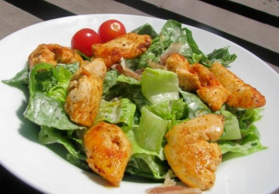 Cajun Chicken Caesar salade