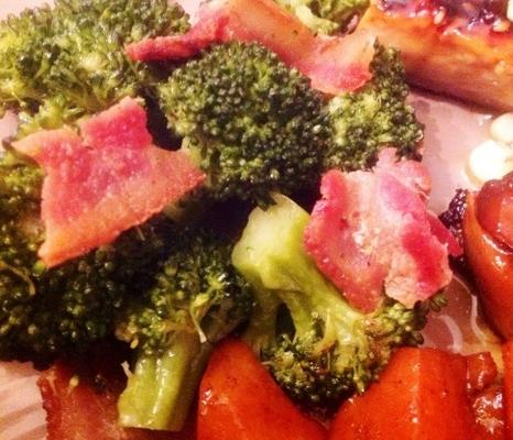 bacon-geurende broccoli