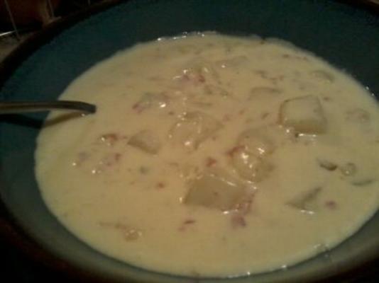 peperkaas en pancetta chowder 5fix