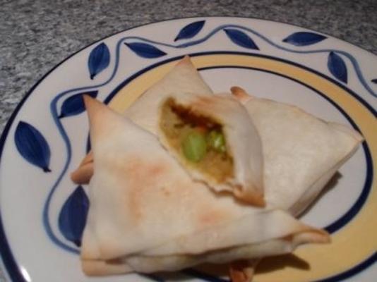 pittige groente samosa's