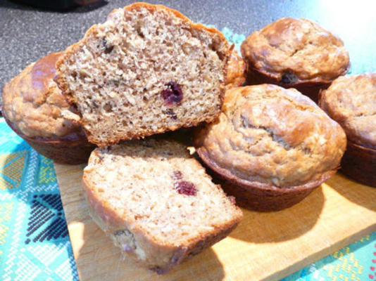 randy's cranberry buttermilk haver muffins