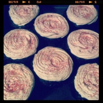 magere pepermunt mokka cupcakes