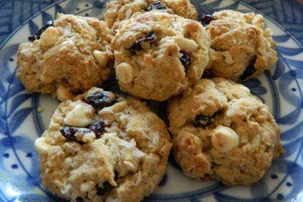 chewy cherry amandelkoekjes