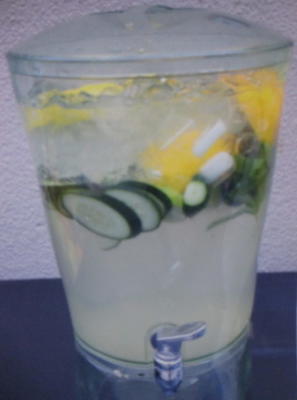 recept voor komkommerwater