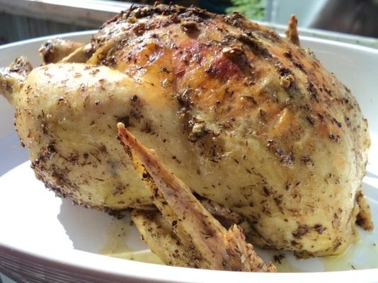 poulet roti (gebraden kip) voor de crock pot