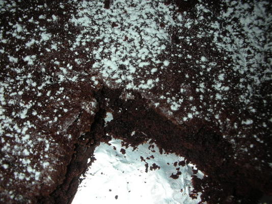chambord zwarte frambozen brownies