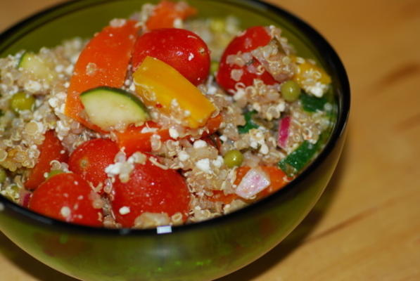 feta en oregano quinoa salade