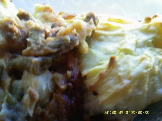 hamburger pie braadpan