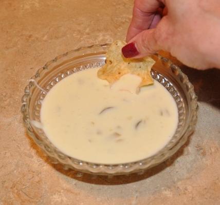 queso blanco dip (witte kaasdip)