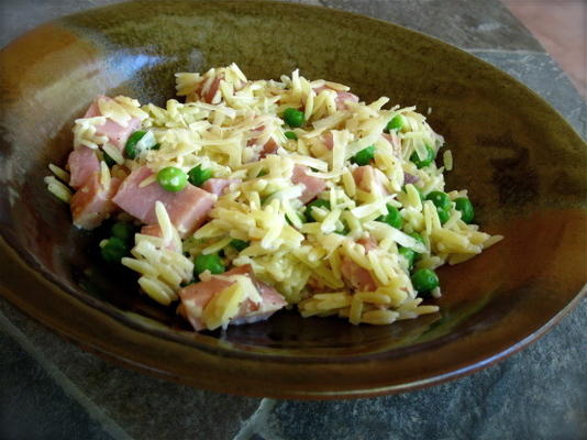 ham en erwt tagliatelle