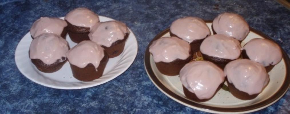 chocoladepudding cupcakes