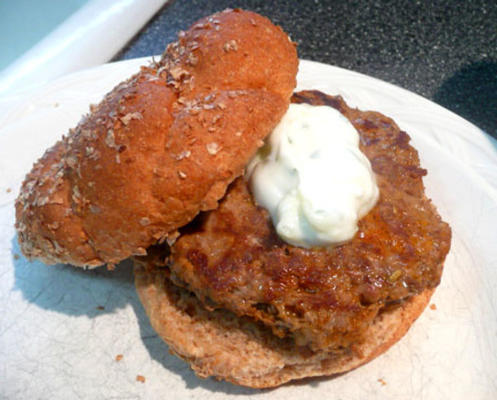 Harissa hamburgers