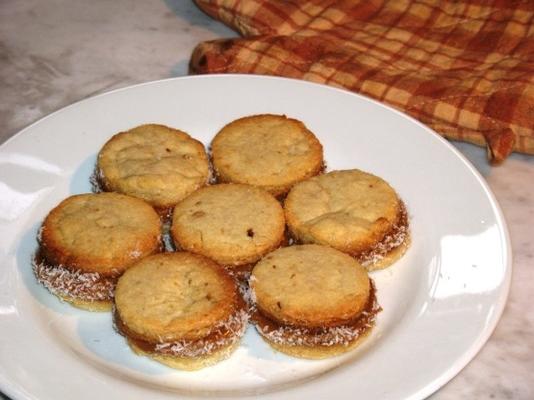 pecan dulche de leche sandwich-koekjes