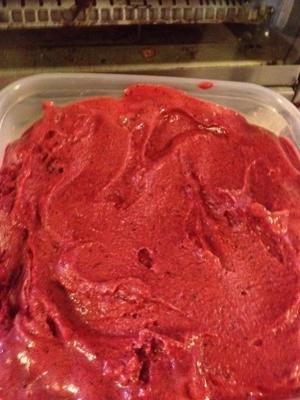 wilde blackberry sorbet