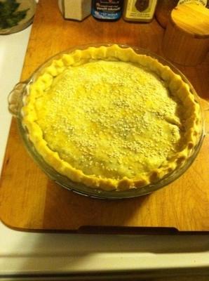 hortotiropita (greens en cheese pie) met snijbiet