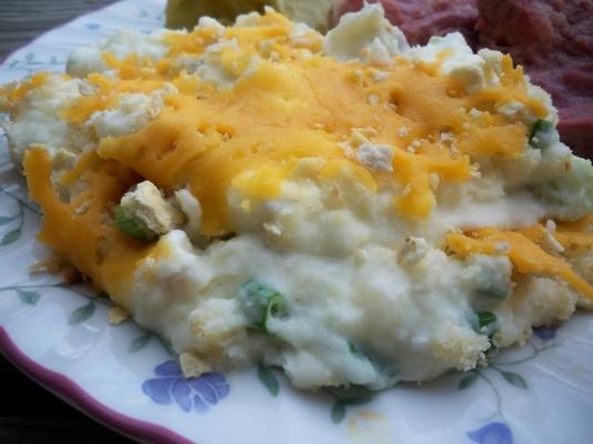 gebakken puree aardappelen van idaho