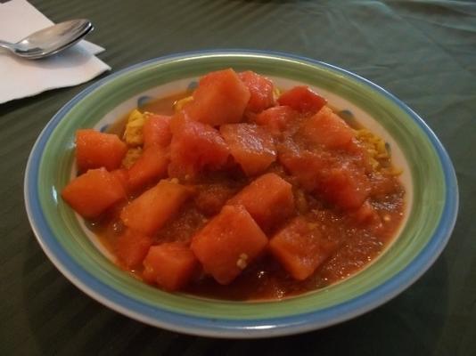 watermeloen curry