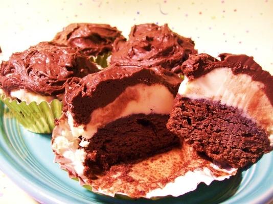 bevroren brownie cupcakes