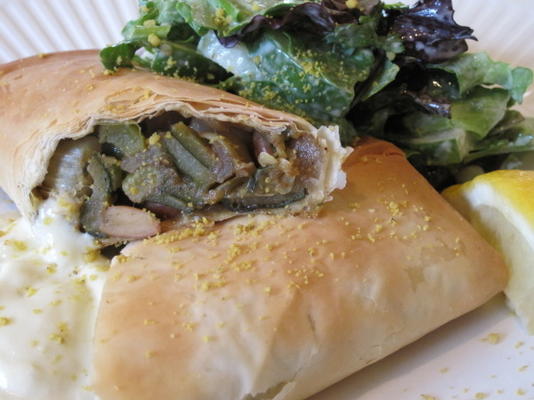 Marokkaanse phyllo-rollen