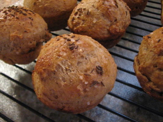 scandinavische rogge muffins