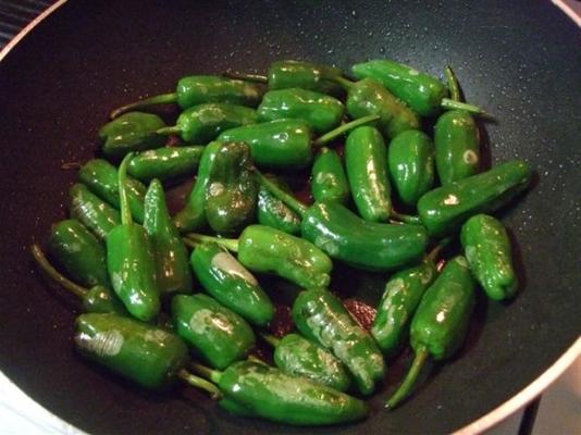 noelia's originele Spaanse recept voor padron pepers