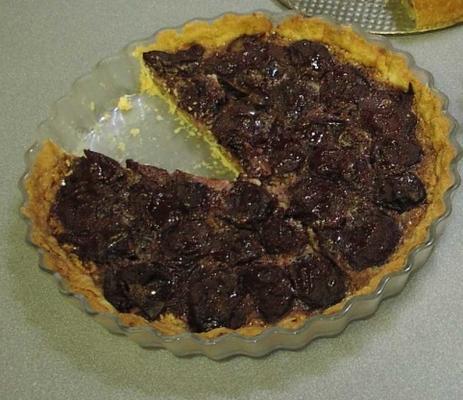 pruim en amandeltaart