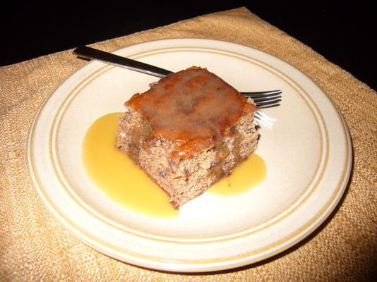 dadelpudding met toffeesaus (plakkerige toffee pudding)