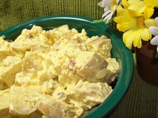 24 karaats geelgouden aardappelsalade