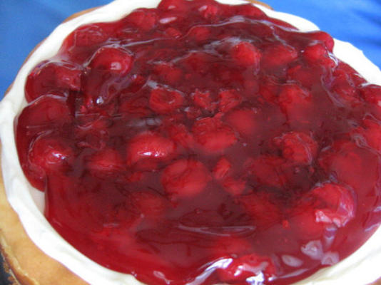 Bill's cherry cheesecake