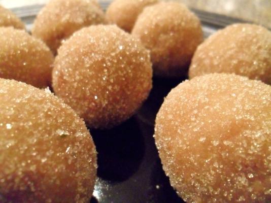 marsepein sneeuwbal truffels (veganistisch)