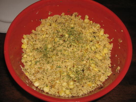 maïs en couscous salade