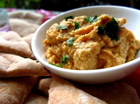 rode curry-hummus