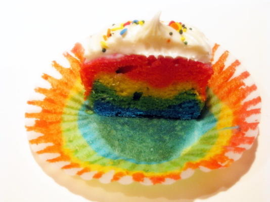 colorburst cupcakes