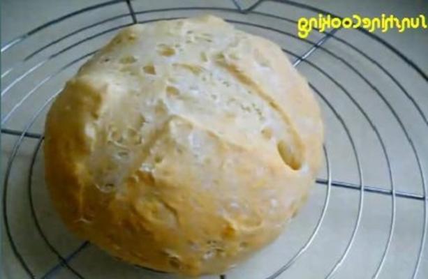 op zonne-energie gekookt iers soda brood