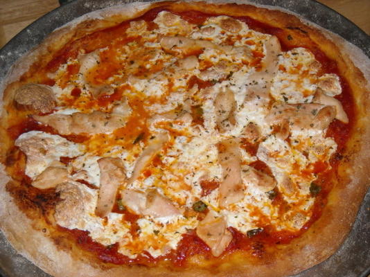 Toscaanse kip pizza