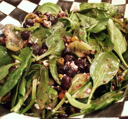 blauw-groene salade