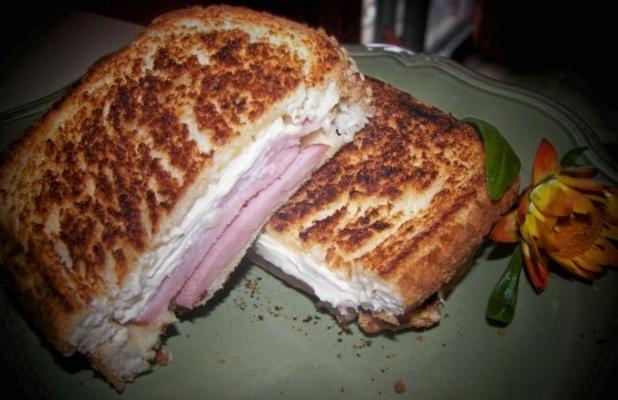 geroosterde ham en kaas van sue (croque monsieur)