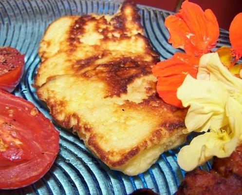 basilicum bacon en tomaat Franse toast