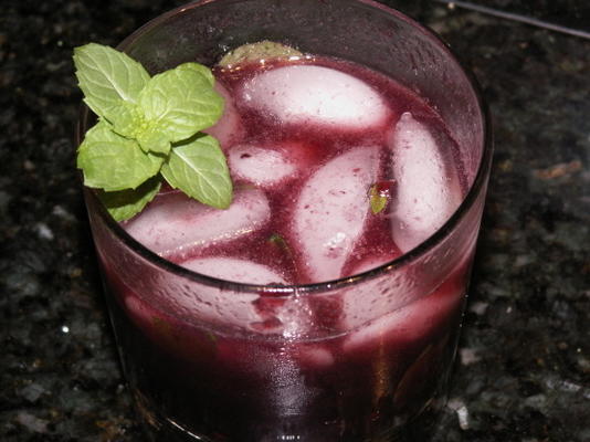 blackberry mint juleps