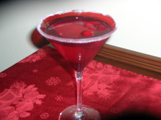 cranberry martini's