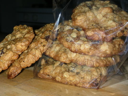 havermout walnoot rozijnen cookies