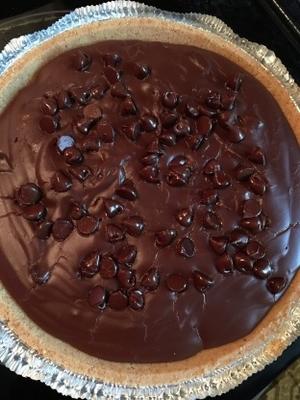 eierloze chocoladepudding / taartvulling