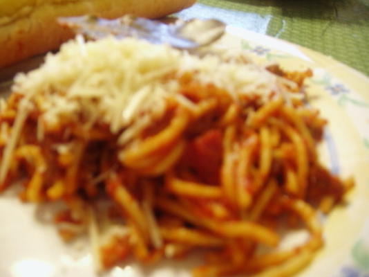 nancy aultman's spaghetti