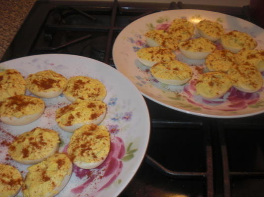 de duivel ging naar georgia deviled eggs