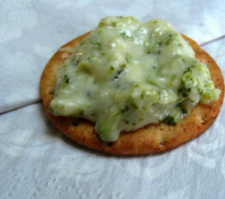 feestelijke warme broccoli dip